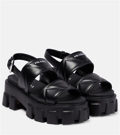 prada sandal sale|prada platform sandals outlet.